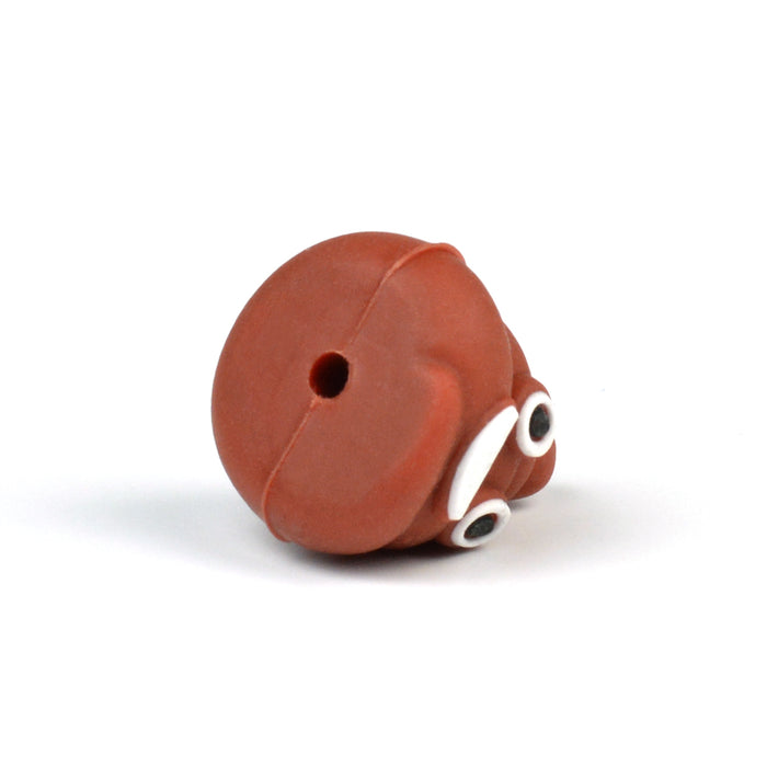 Motivpärla i silikon, 3D bajs