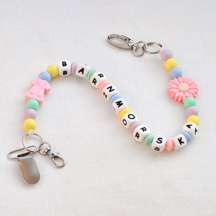 Silicone beads, pastel yellow, 12mm