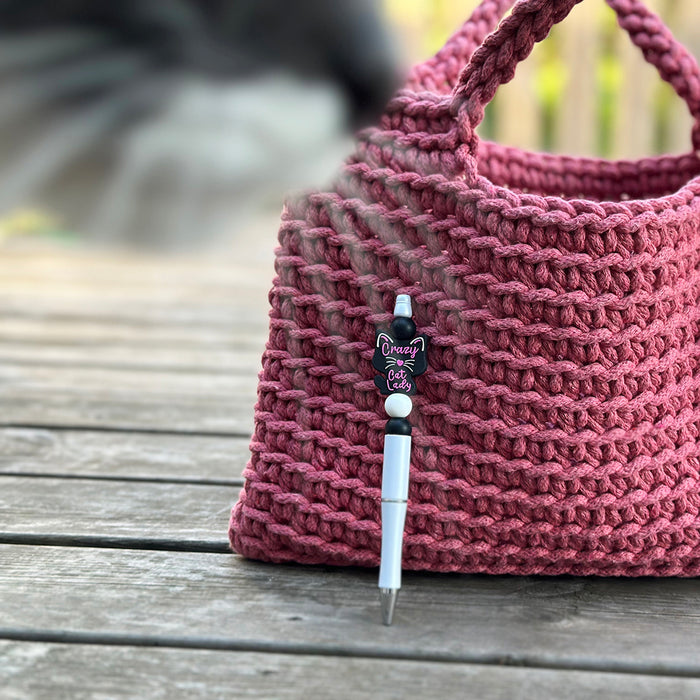 DIY-kit penna "Crazy cat lady"