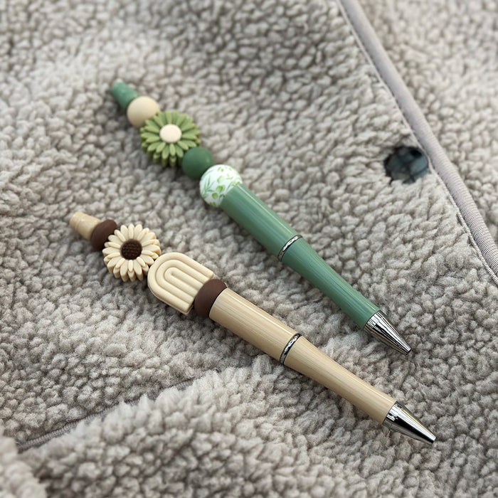 DIY-kit penna "beige tusensköna"