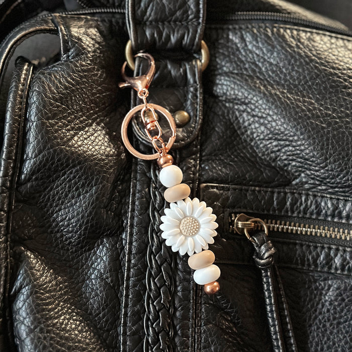 DIY-kit nyckelring "Tusensköna"