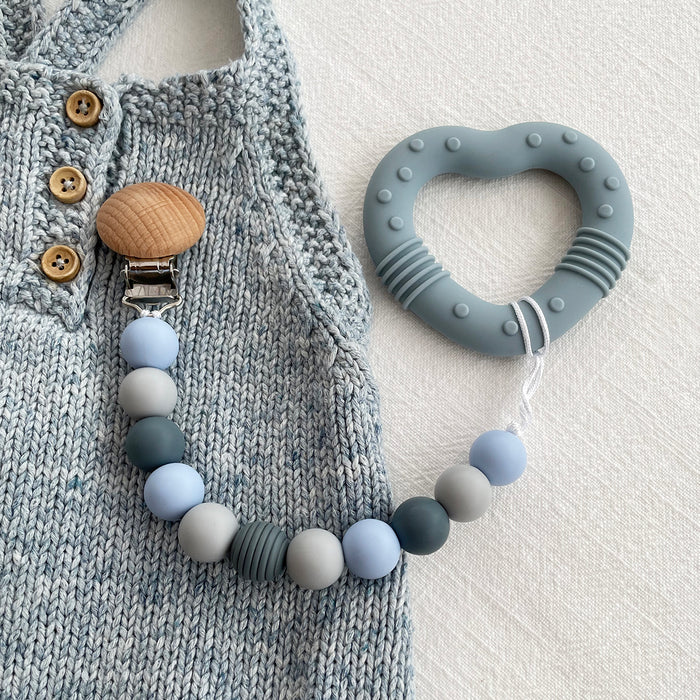 Silikon bitring, SS Collection, hjärta