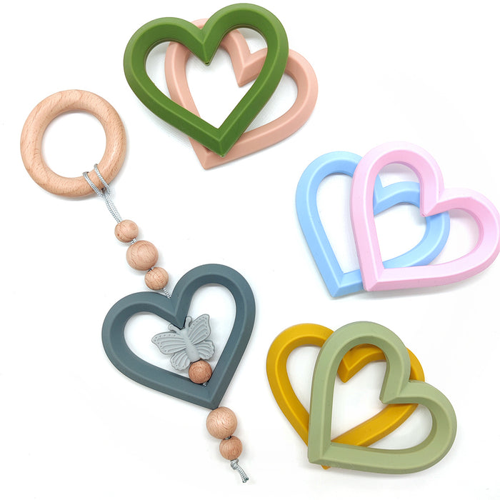 Silicone teether, Sweet Heart