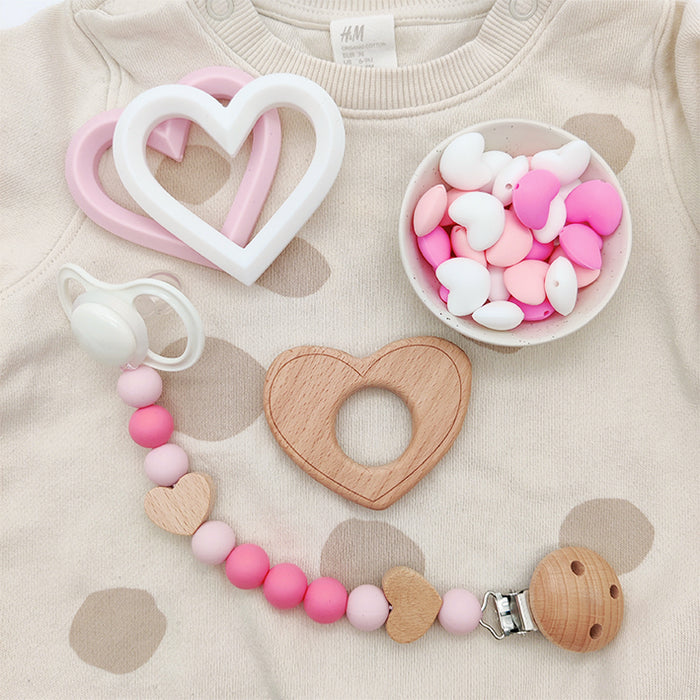 Silicone teether, Sweet Heart