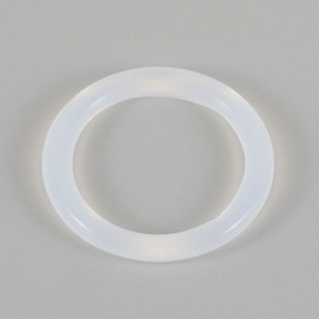 Silicone ring, transparent
