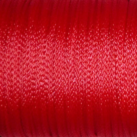 Polyester cord, red, 1.5mm