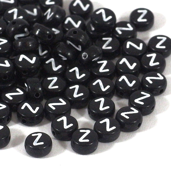 Svarta bokstavspärlor, A–Z