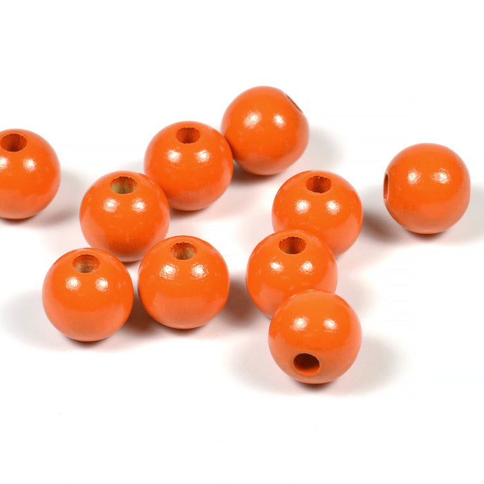 Treperler, 10mm, oransje, 50 stk
