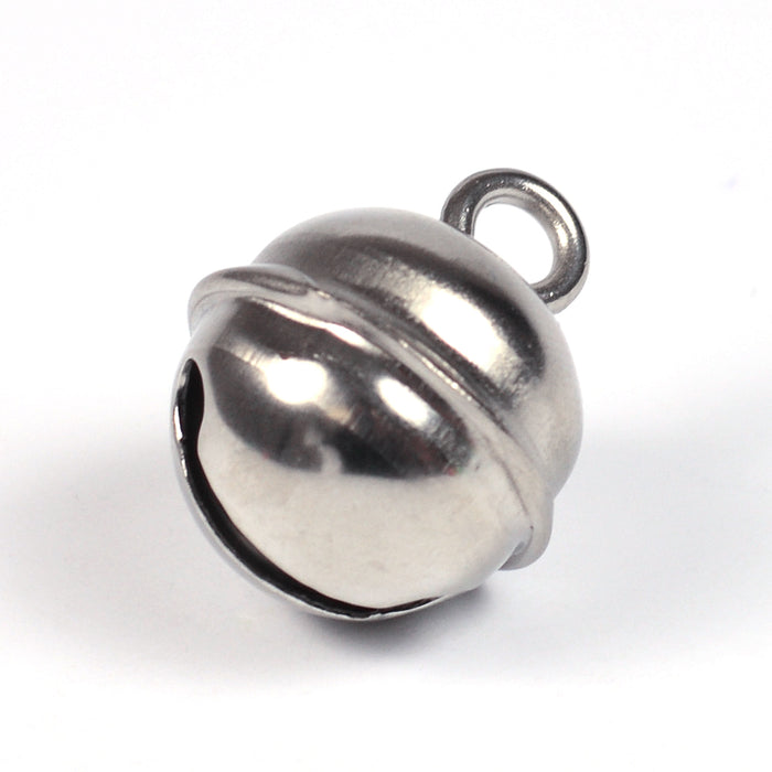 Bell in stainless steel, 15mm