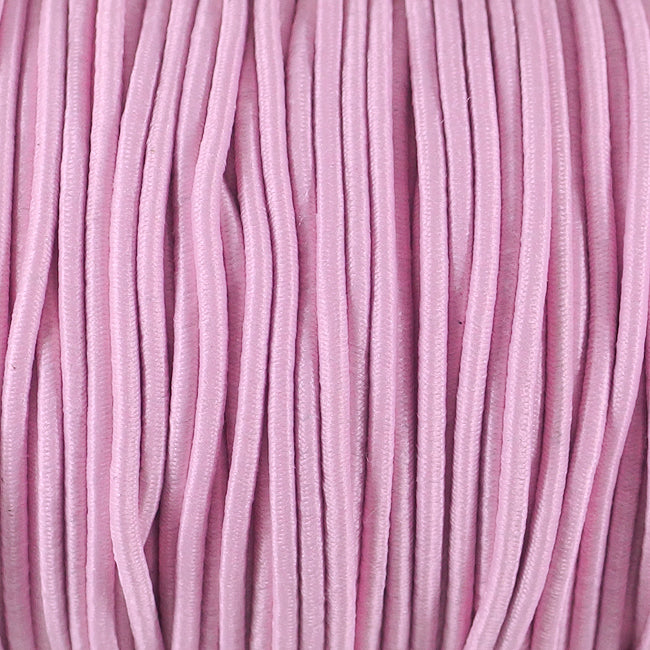 Rund strikk, lys rosa, 2mm