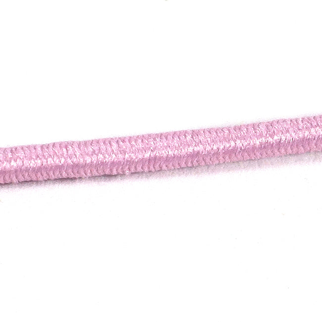 Round elastic, light pink, 2mm