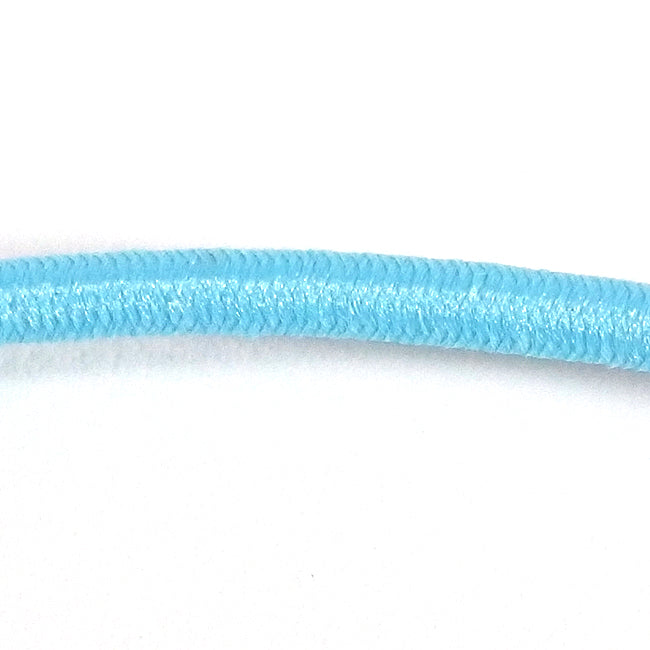 Rund strikk, lyseblå, 2mm