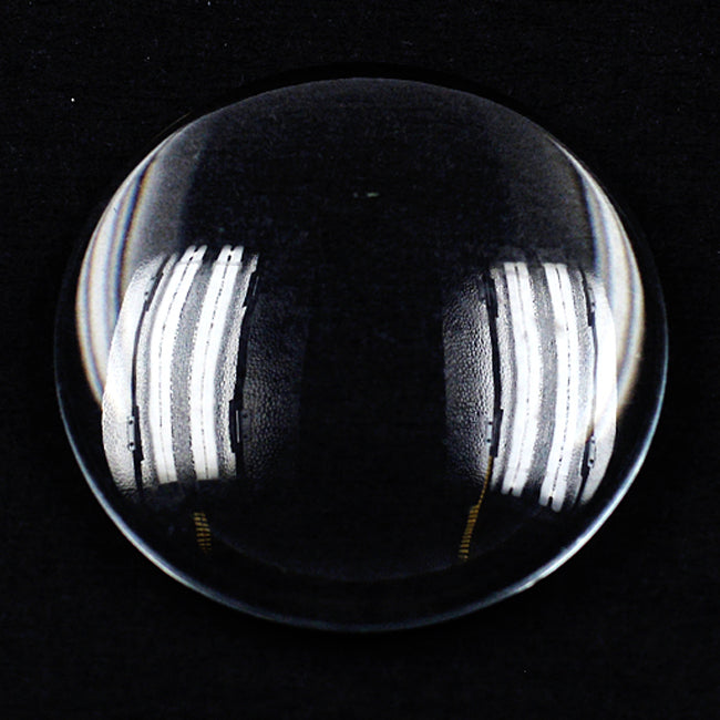 Glass cabochon, 30 mm, 3 stk