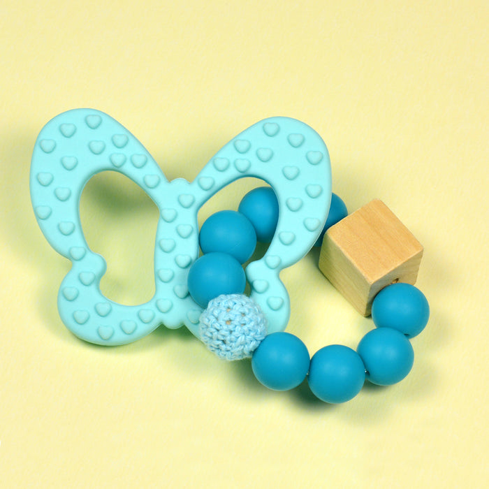 Silicone teether, butterfly *classic*
