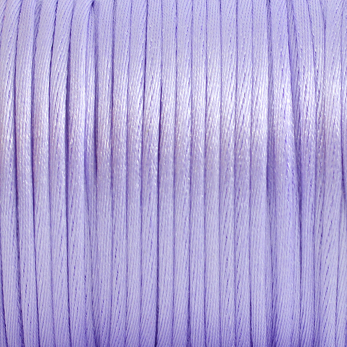 Satin cord, lavender, 1.5mm