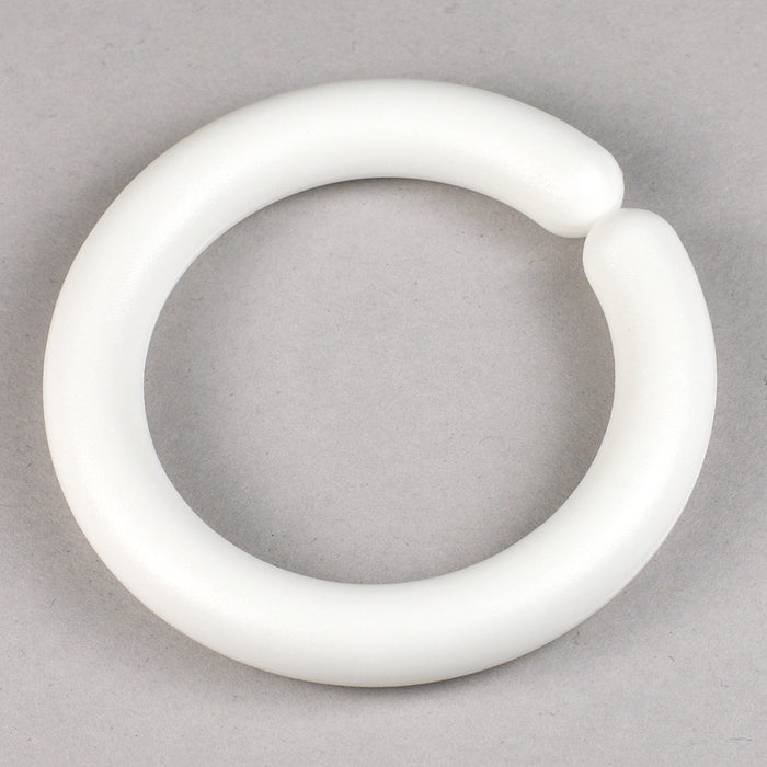 Barnevogn ring, hvit