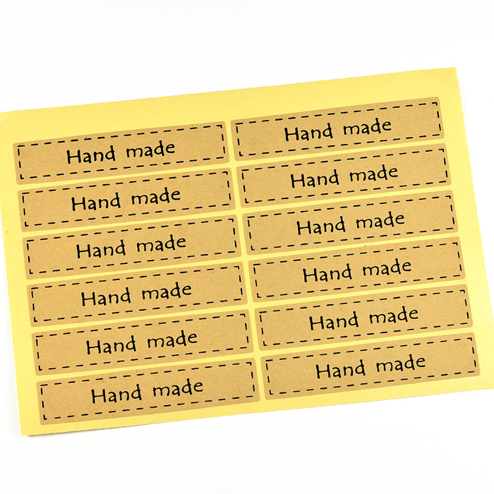 Stickers "handmade", 70x15mm