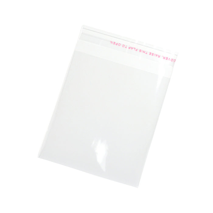 Transparent plastic bags, 7x10cm