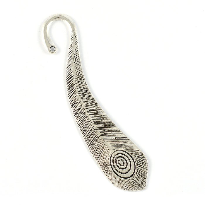 Bookmark "peacock feather", 105mm