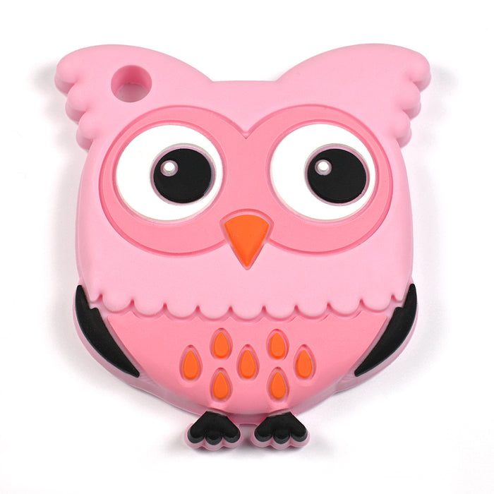 Silicone teether, owl