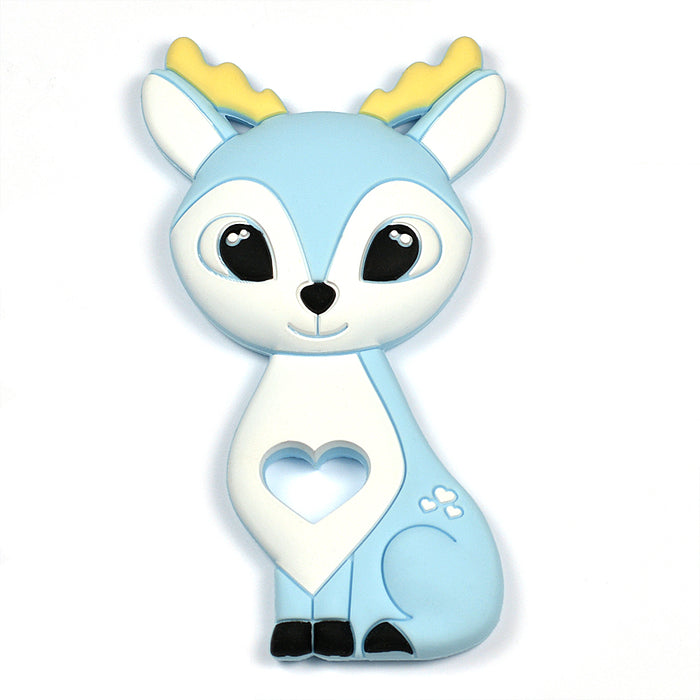 Silicone teether, deer