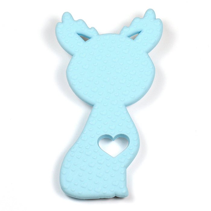 Silicone teether, deer