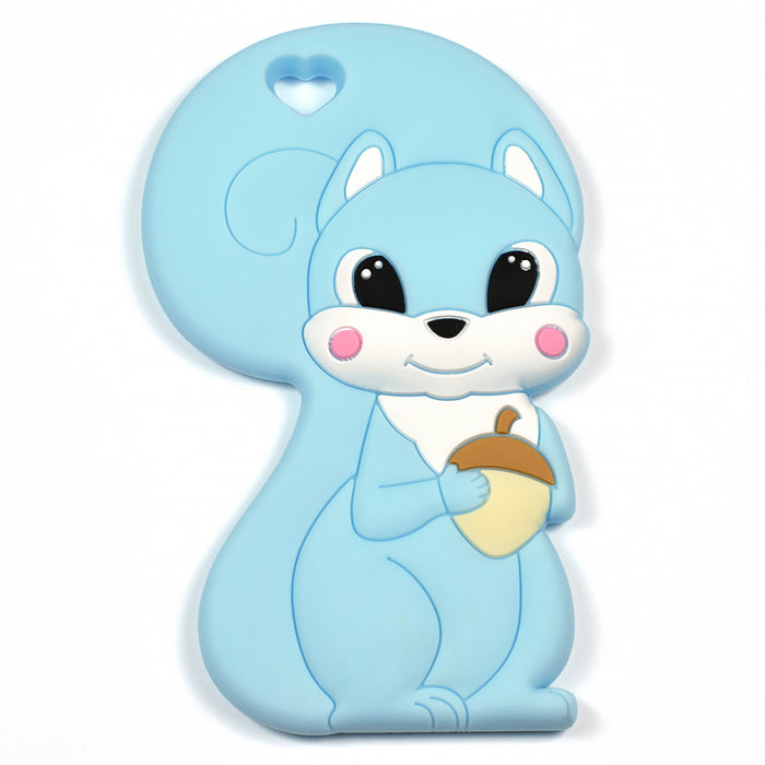 Silicone teether, squirrel