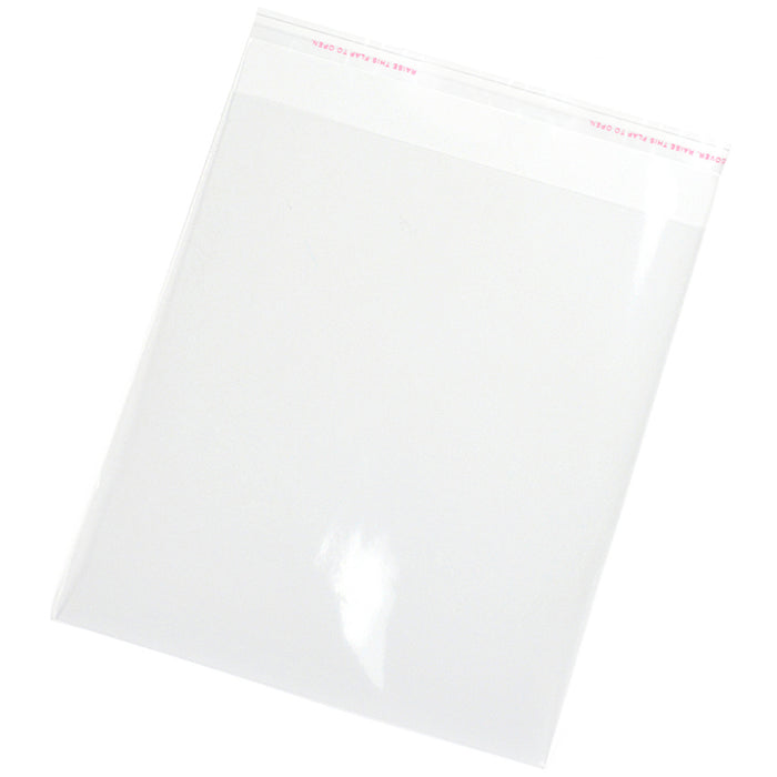 Transparent plastic bags, 18x27cm