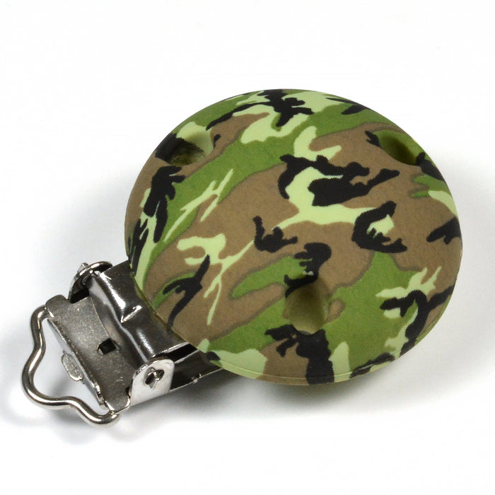 Silicone clips, camouflage