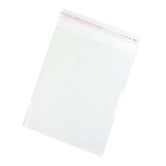 Transparent plastic bags, 10x16cm