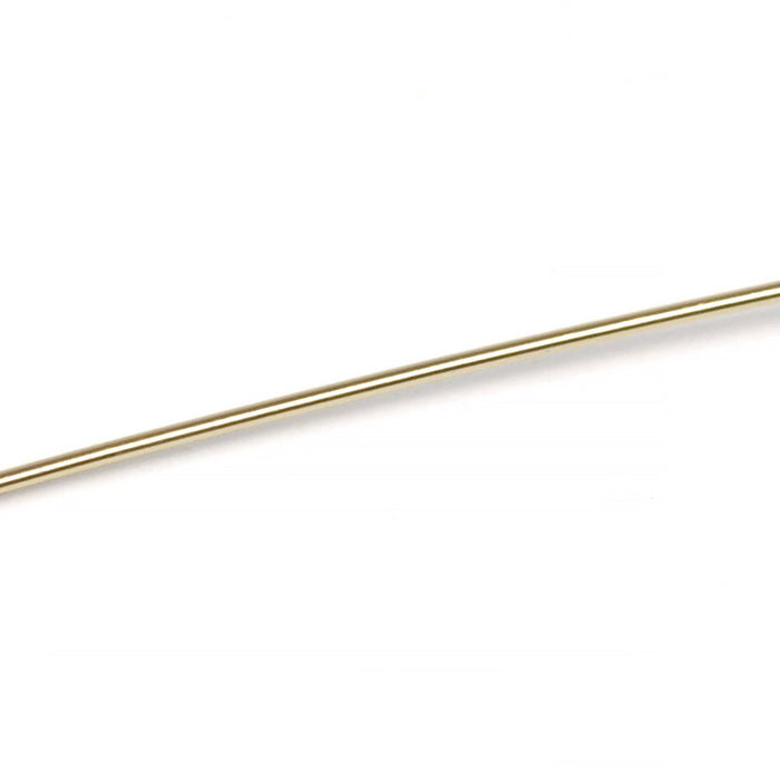 Aluminiumstråd, lys gull, 0,6mm, 10m