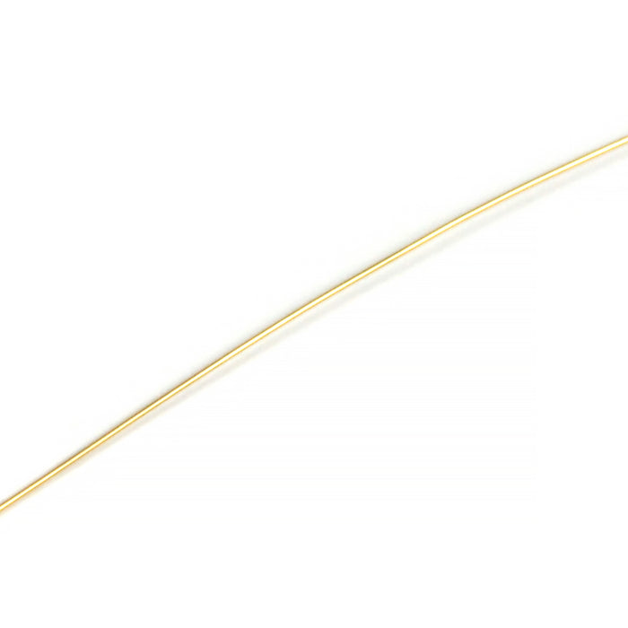 Kobbertråd, gull, 0,3mm, 15m