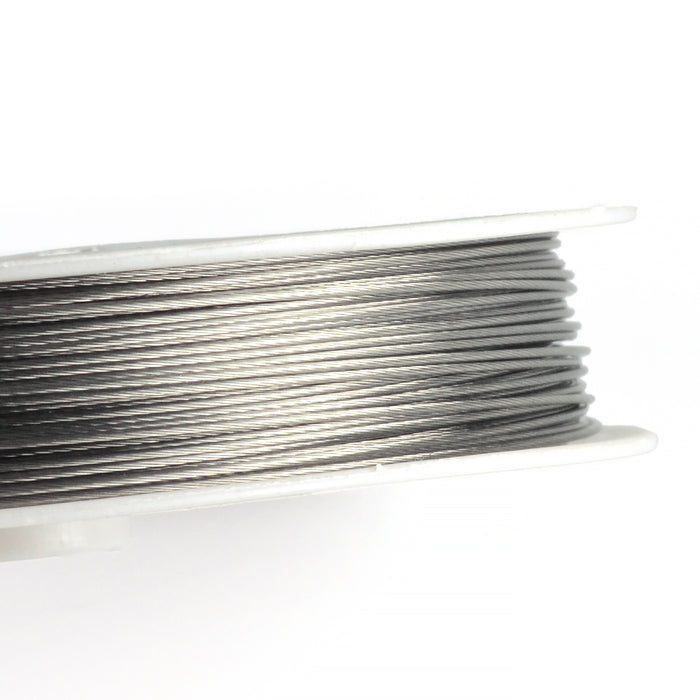 Jewelry wire, silver, 0.6mm, 22m