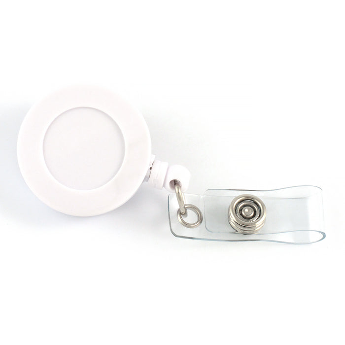 Clip for card holder with yo-yo, white